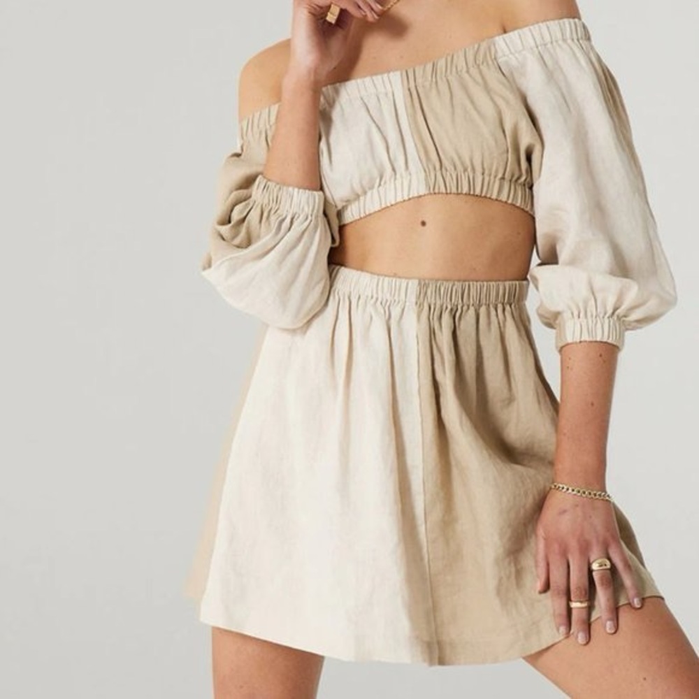 Sovere Studio Reversible Linen Summer Dress